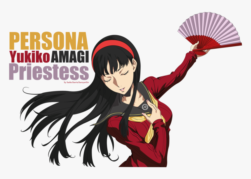 Yukiko Amagi Persona 4 Vector By Saenyanein, HD Png Download