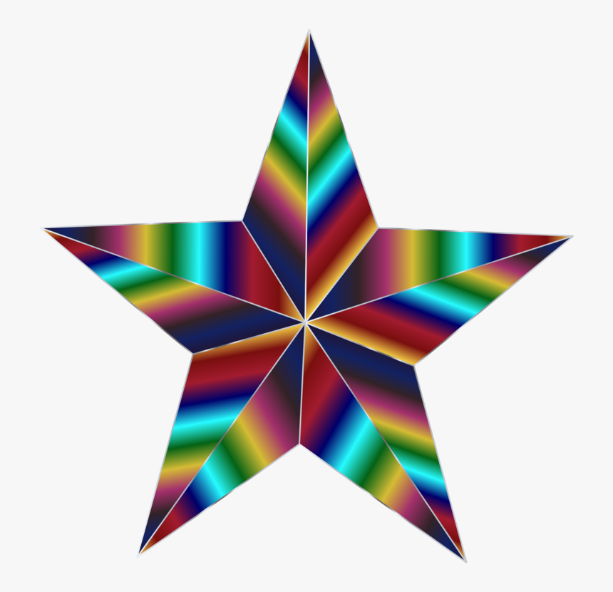 Triangle,line,star, HD Png Download