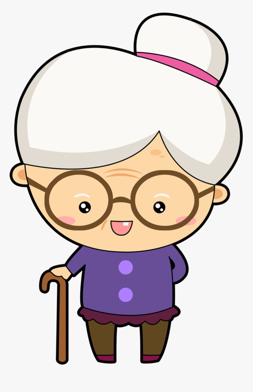 Grandmother Png File, Transparent Png