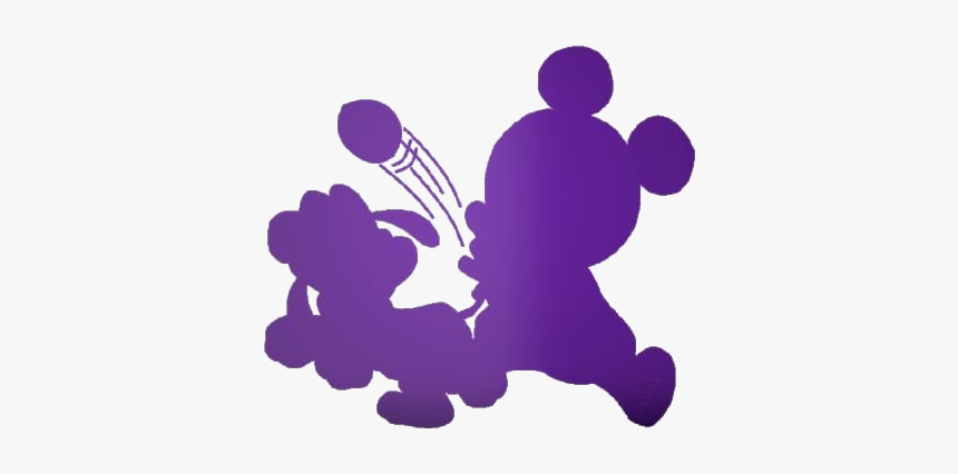 Baby Pluto Dog Mickey Mouse Png Silhouette, Transparent Png