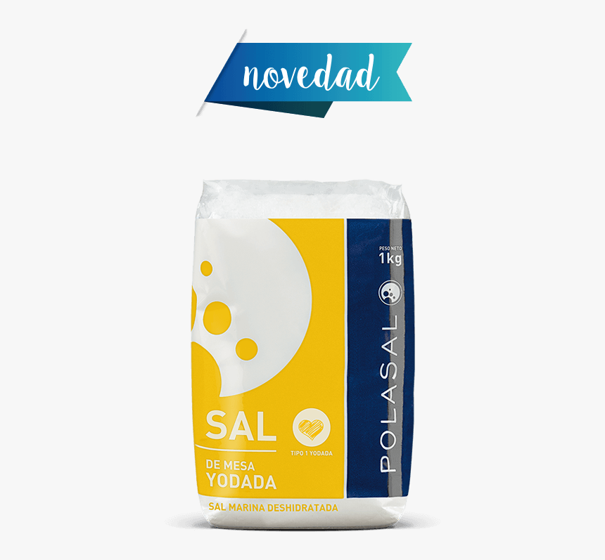 Paquete Sal Tipo 1 Yodada 1kg Polasal, HD Png Download