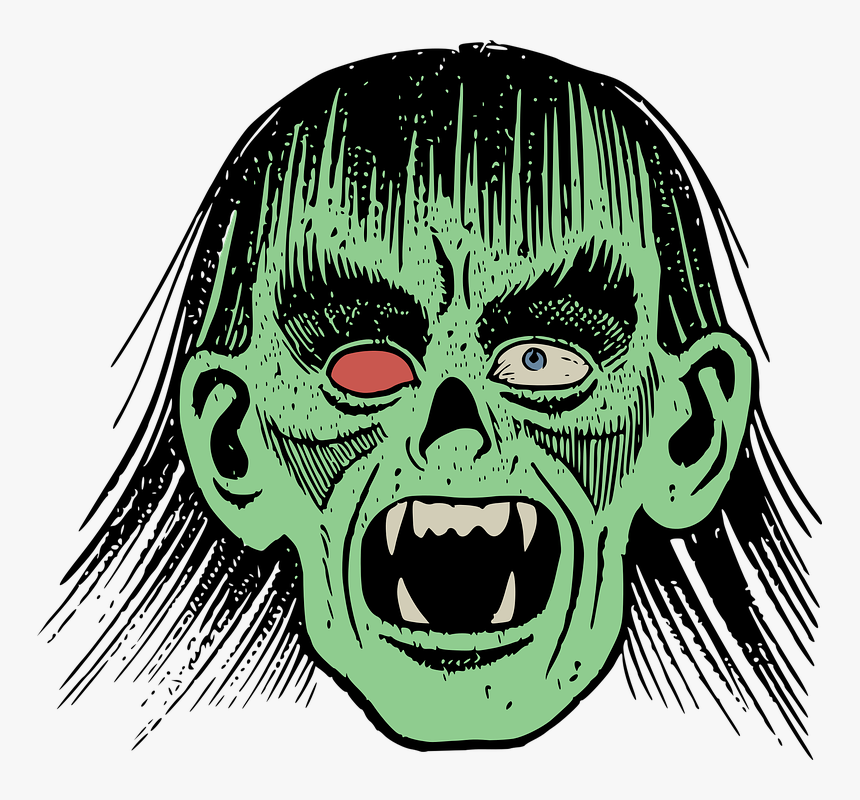 Halloween, Horror, Monster, Retro, HD Png Download