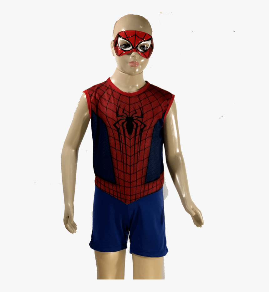 Fantasia Infantil Homem Aranha No Bazar Da Ines, HD Png Download