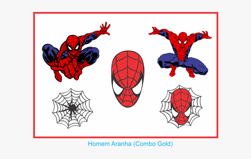 Homem Aranha Combo Gold, HD Png Download