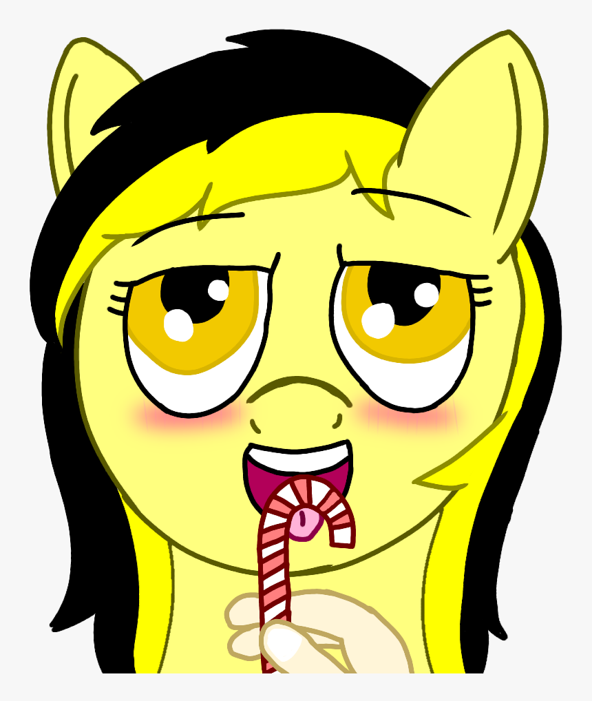 Anonymous Artist, Blushing, Candy, Candy Cane, Christmas,, HD Png Download