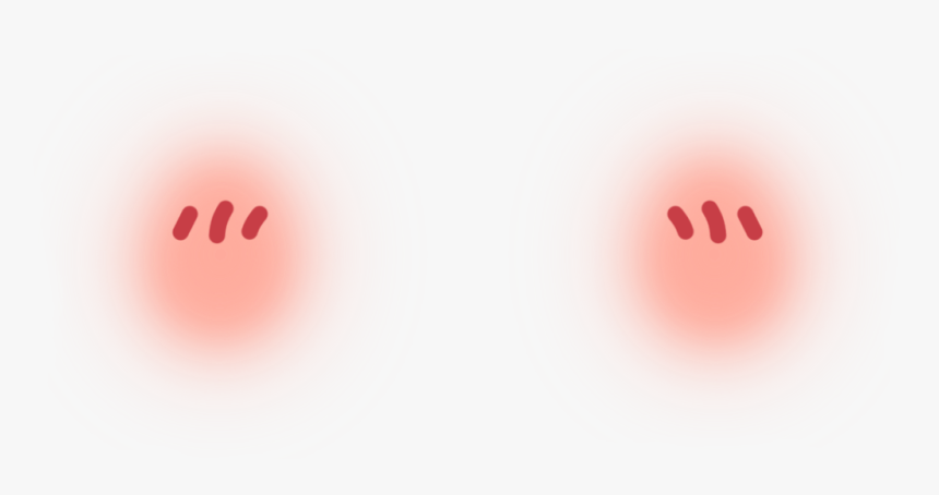 Kawaii Blush Png, Transparent Png