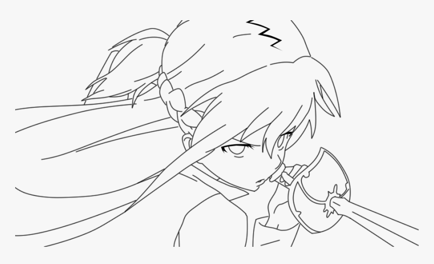 Sword Clipart Line Drawing, HD Png Download