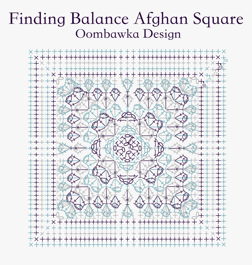 Finding Balance Afghan Square Pattern, HD Png Download