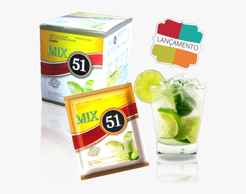 Mix Sachê Caipirinha 51 Limão 
 Title Mix Sachê Caipirinha, HD Png Download