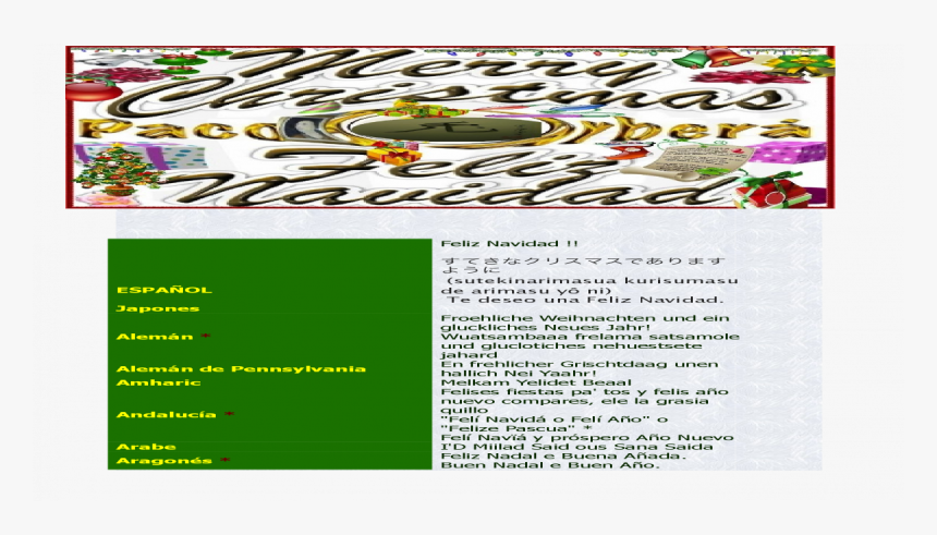 Feliz Navidad Y Prospero Año Nuevo Png, Transparent Png