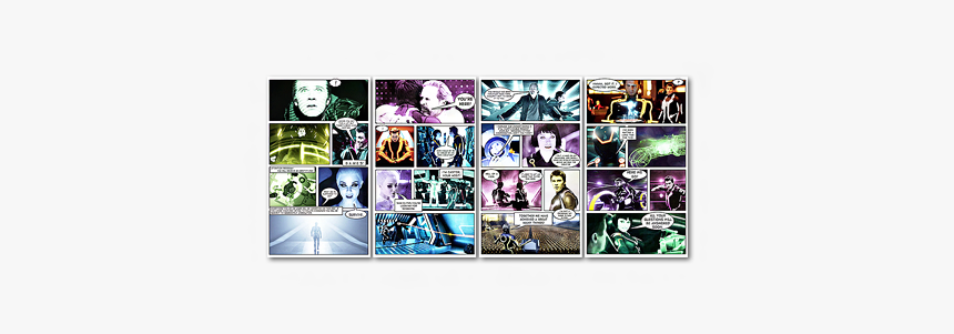Modern Art Print Tron Legacy 160x70cm, HD Png Download