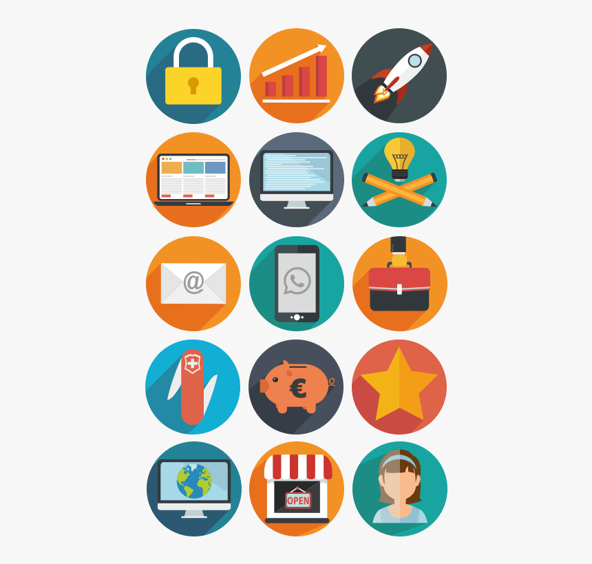 Este Sprite Con Iconos Permite Mostrar Diferentes Imágenes, HD Png Download