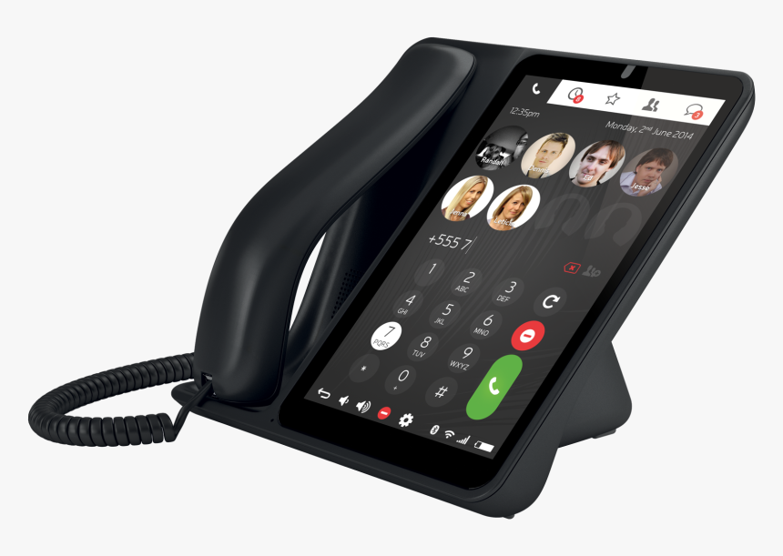 Office Phone Png, Transparent Png