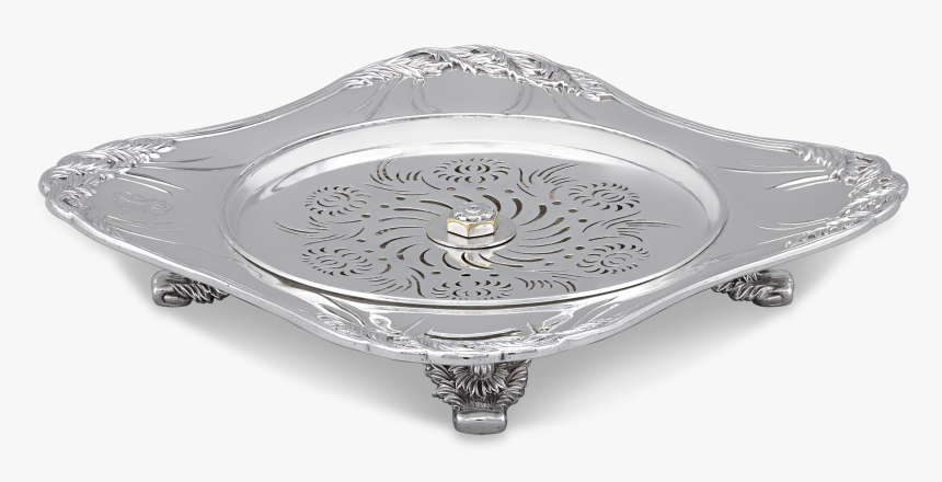 Chrysanthemum Sterling Silver Caviar Server By Tiffany, HD Png Download