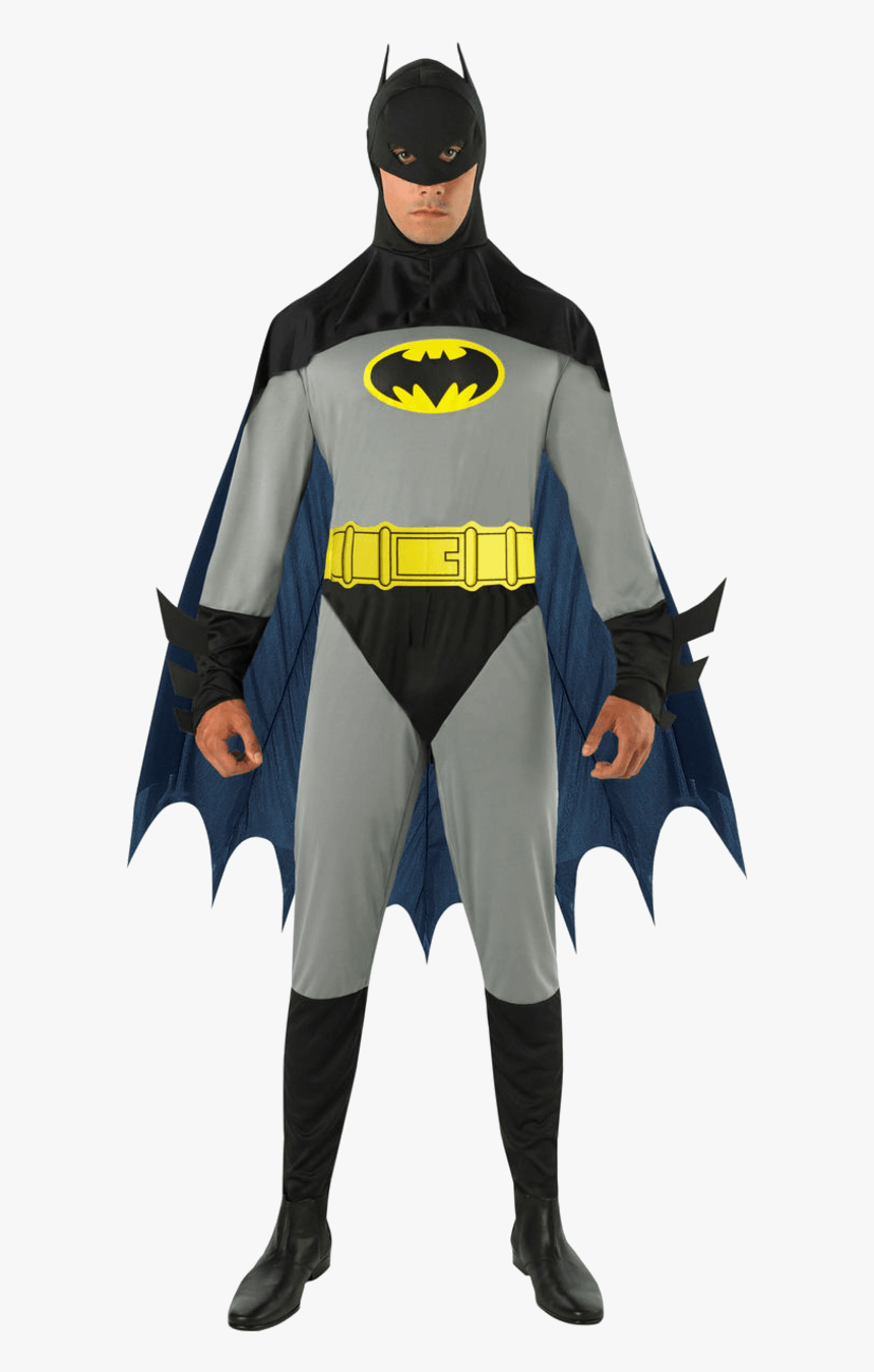 The Batman Classic Adult Fancy Dress Costume, HD Png Download