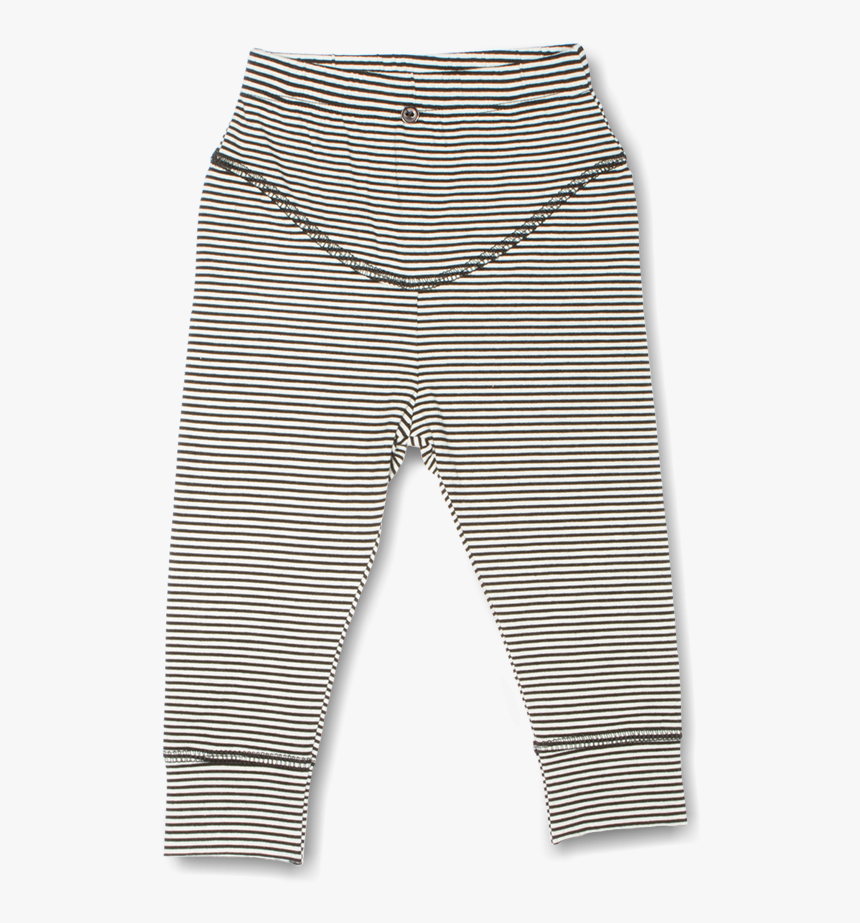 Long John Leggings, Black & White Stripe, HD Png Download