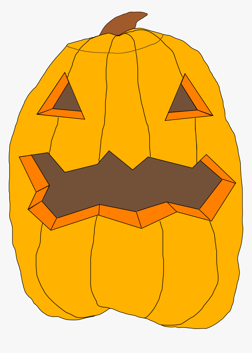 Pumpkin Head Png, Transparent Png
