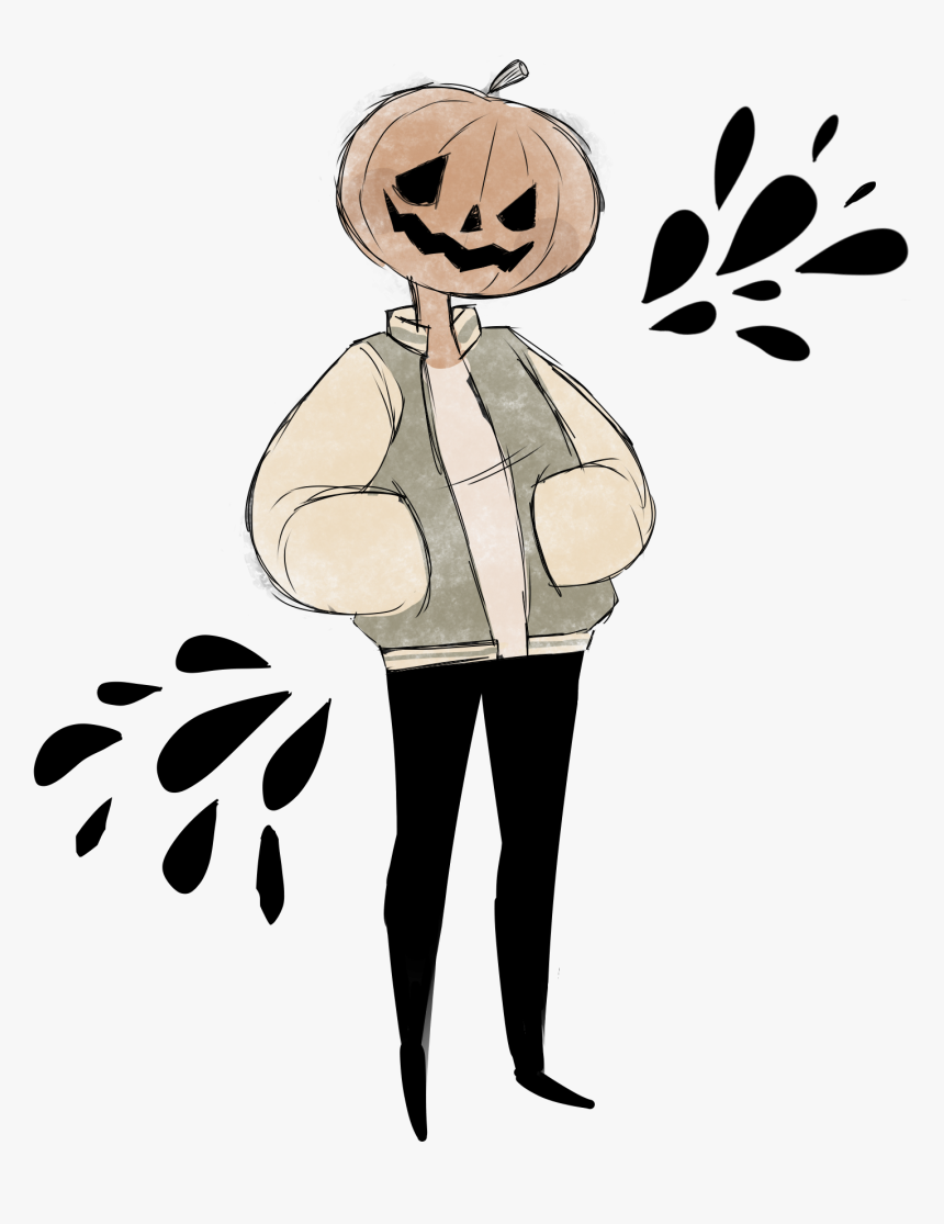 Pumpkin Head Png, Transparent Png