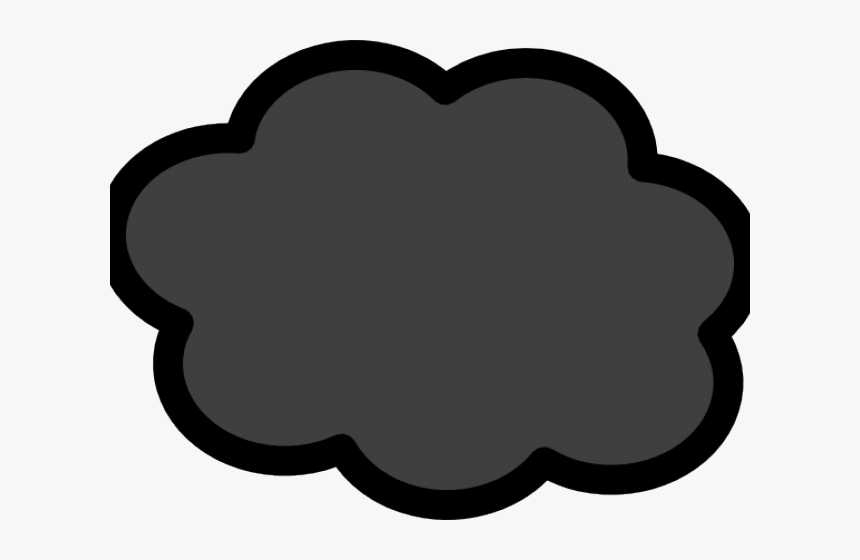 Lightning Clipart Angry Cloud, HD Png Download