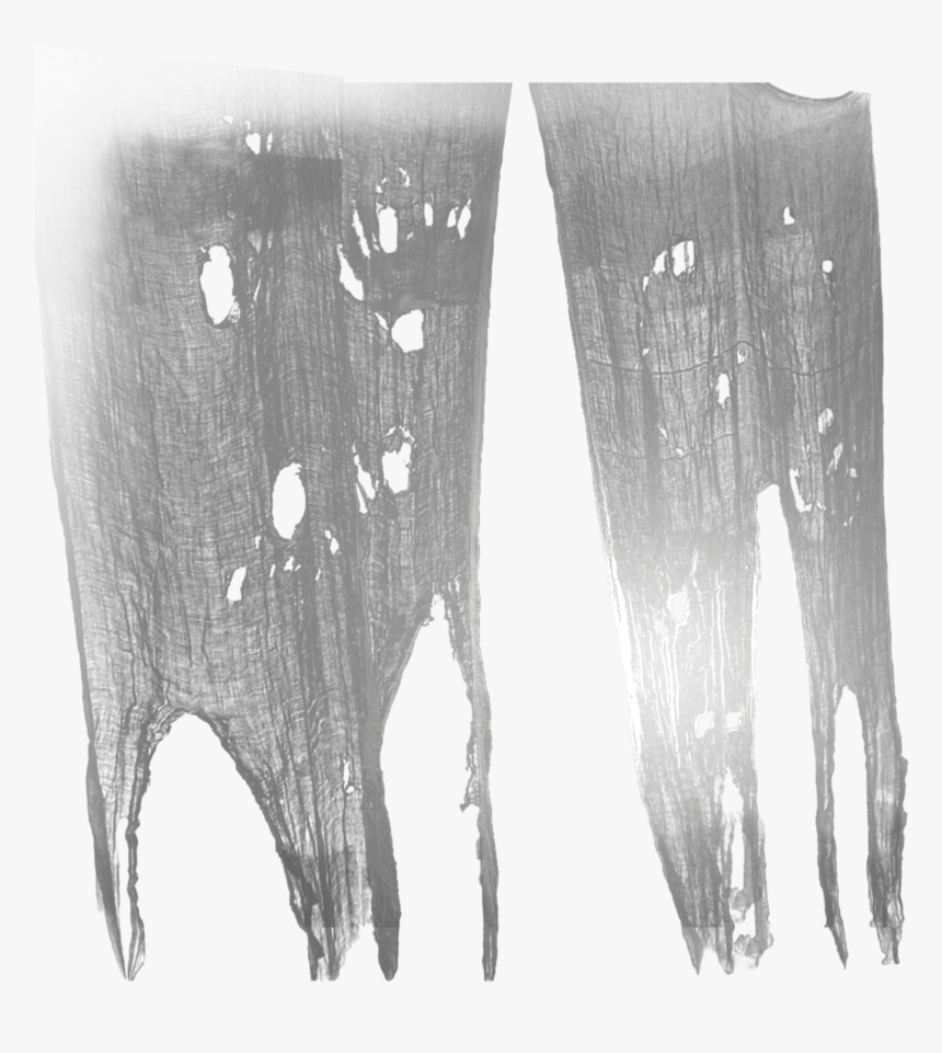#curtains #creepy #ripped #halloween #freetoedit, HD Png Download