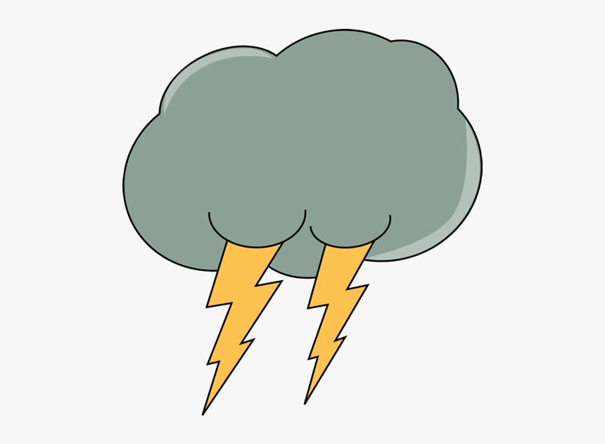 Lightning Clipart Info Cloud With Free Transparent, HD Png Download