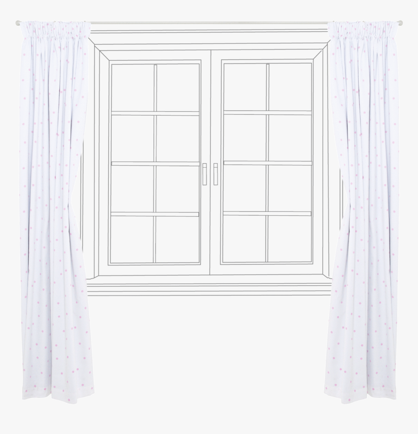 Children S Blackout Curtains, Pink Spot, HD Png Download