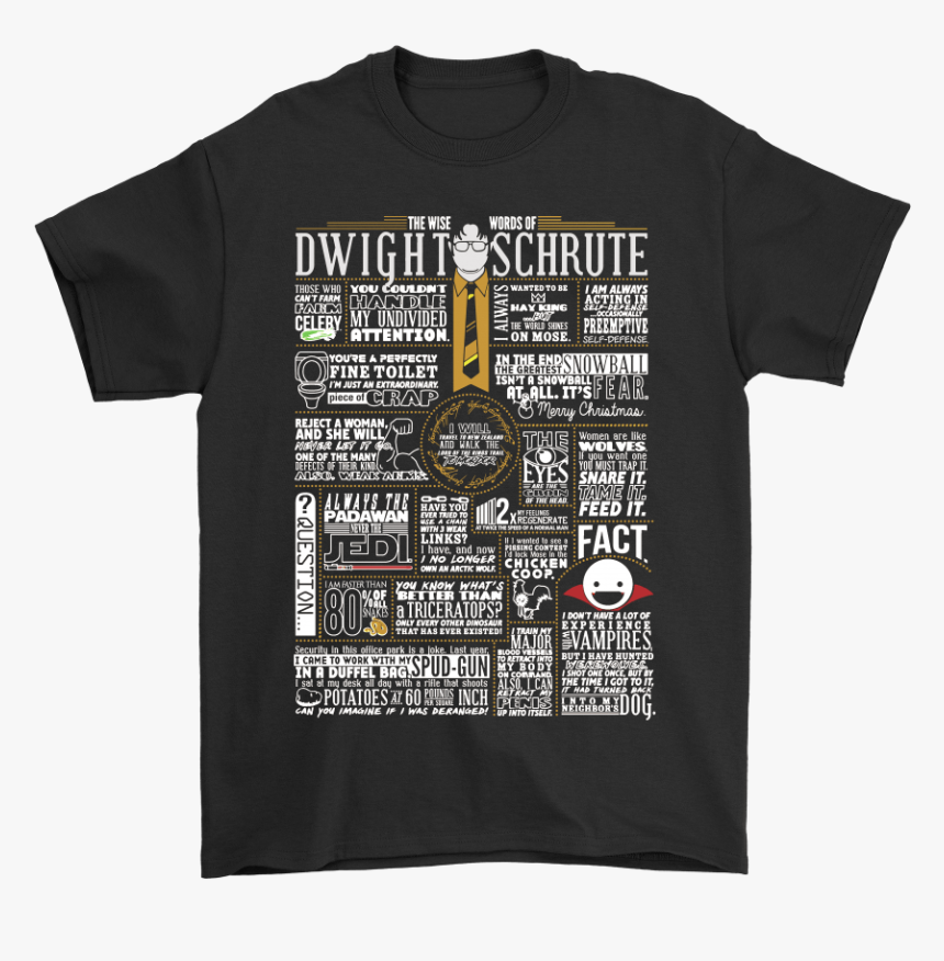 The Wise Words Of Dwight Schrute, HD Png Download