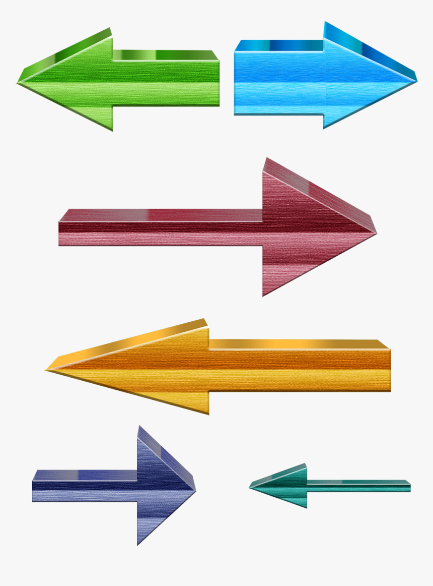 Transparent Flecha Azul Png, Png Download