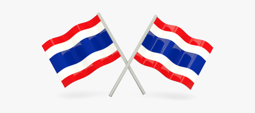 Two Wavy Flags, HD Png Download