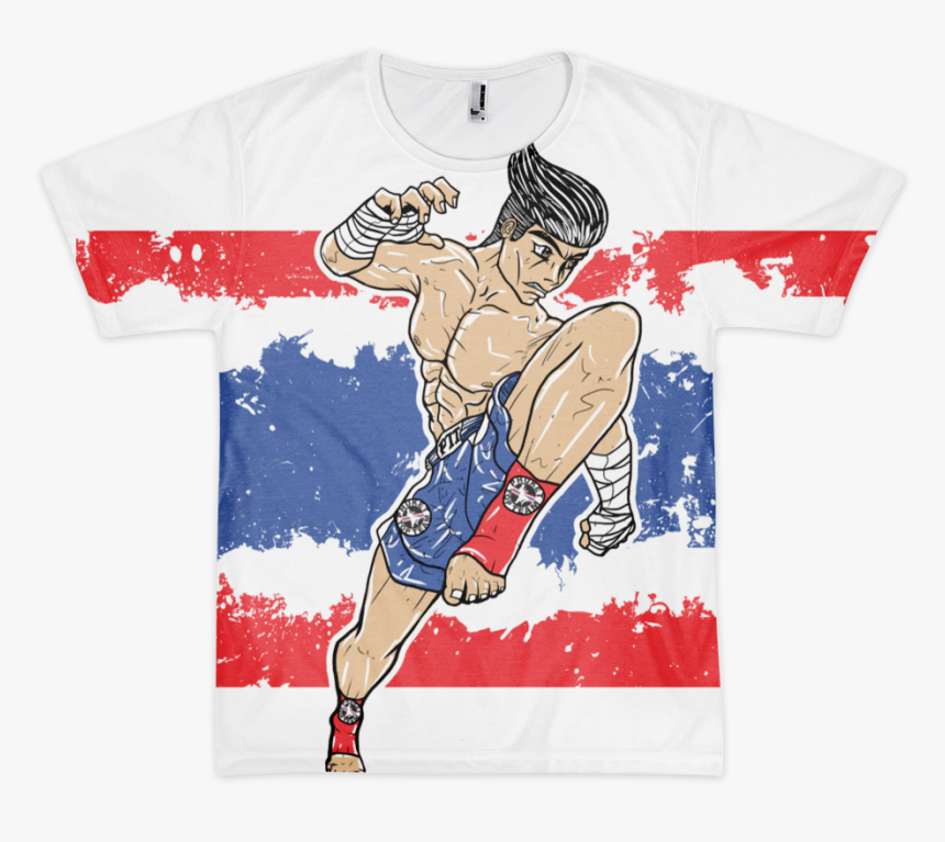Image Of Phuket Top Team Muay Thai Flag Shirt, HD Png Download