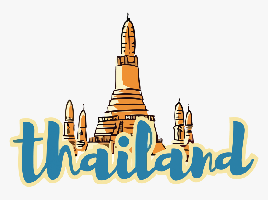 Sticker Material Euclidean Vector Thailand Logo Clipart, HD Png Download
