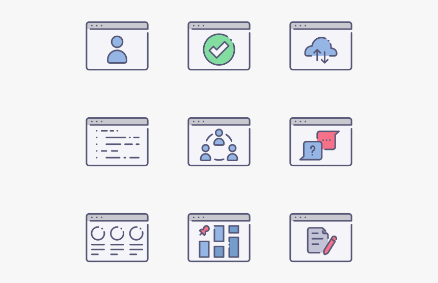 Type Of Website, HD Png Download