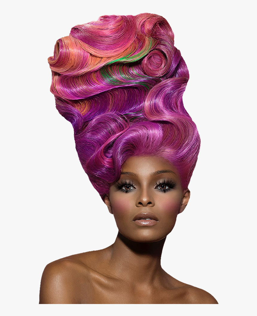 Custom Hair Art Sculptures Studio Glamour Salon, HD Png Download , Transparent Png Image PNGitem