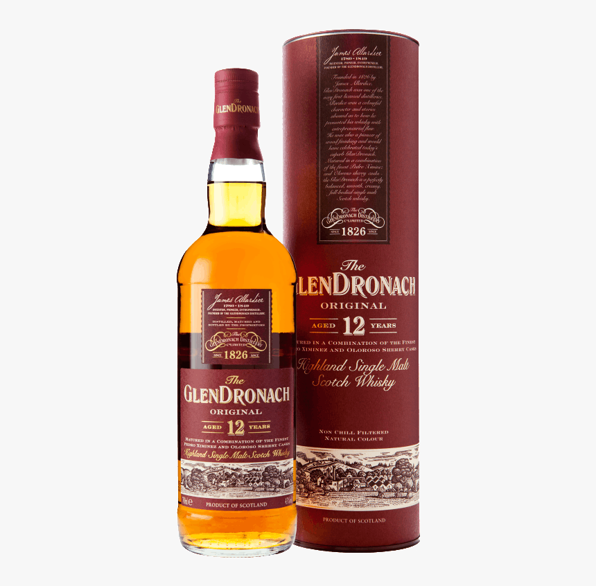 Glendronach Scotch 12 Year Old, HD Png Download