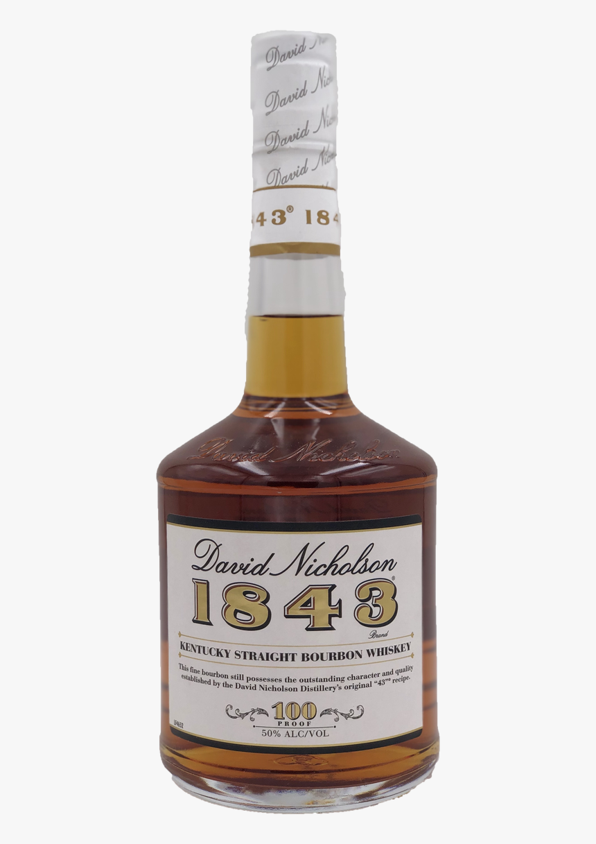 David Nicholson 1848 Kentucky Straight Bourbon Whiskey, HD Png Download