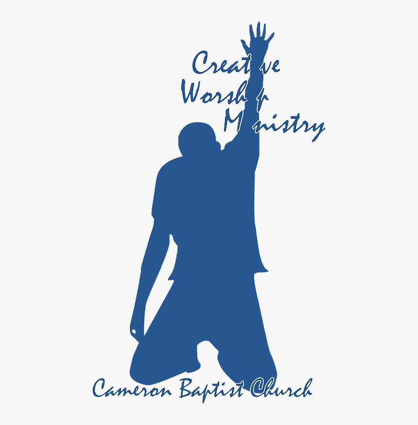 Worship Silhouette Png, Transparent Png