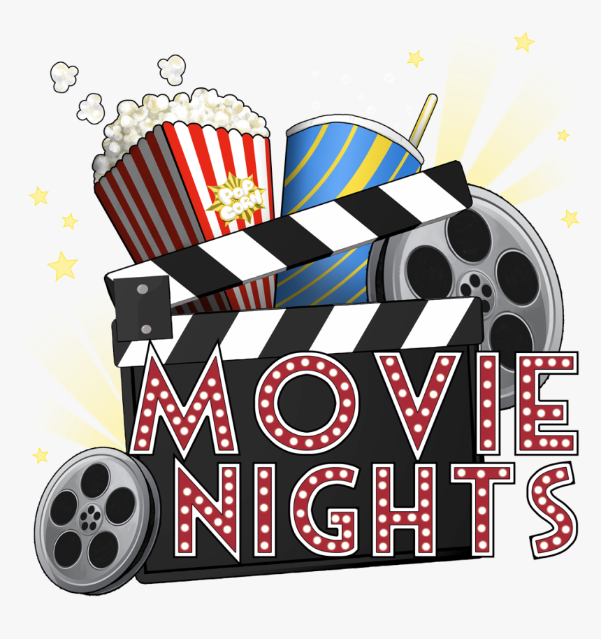 Family Movie Night Png, Transparent Png