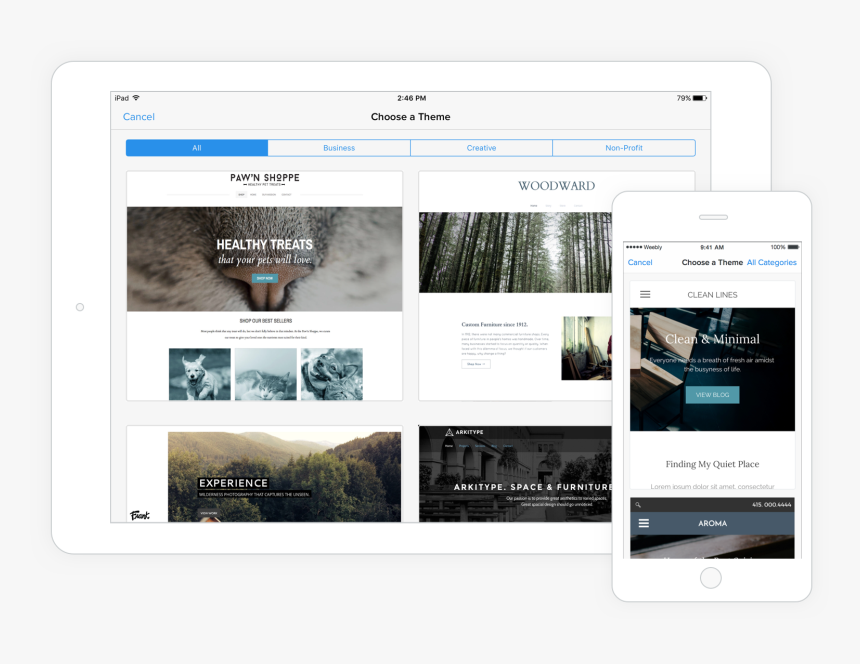 Mobile Website - Tablets, HD Png Download