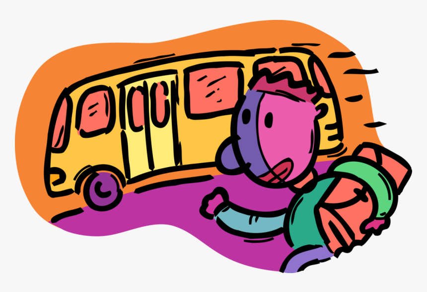 School Bus Vector Png, Transparent Png