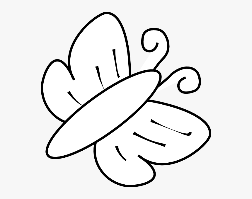 Butterfly Outline Png, Transparent Png