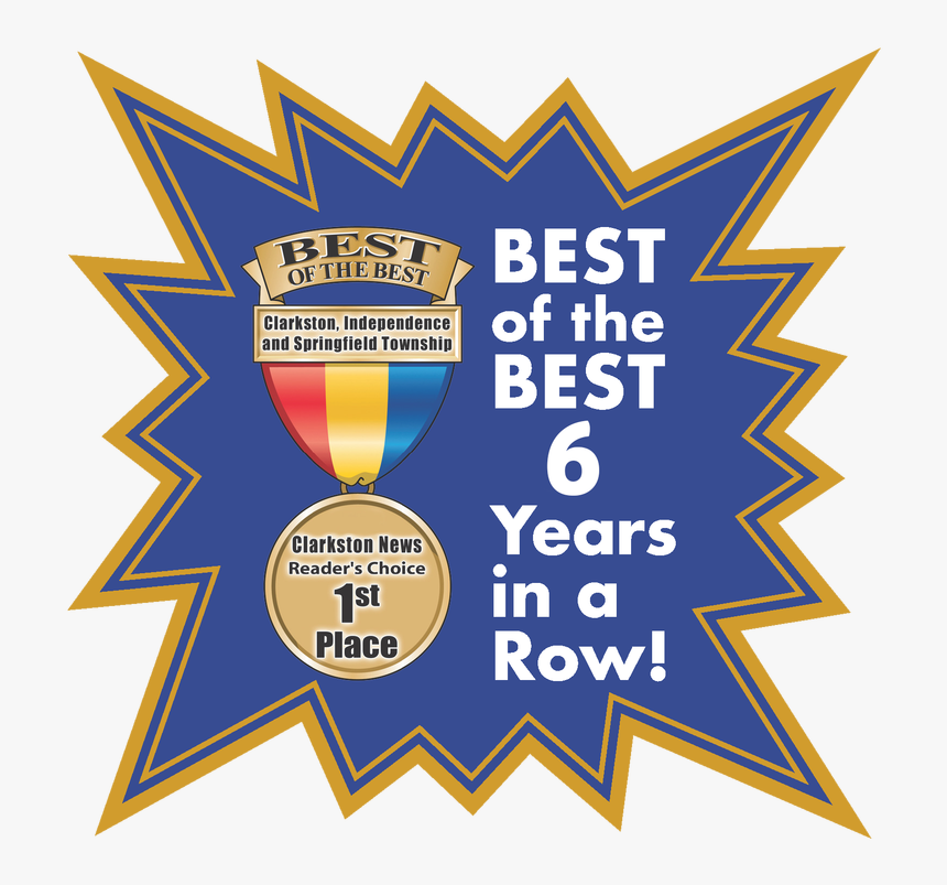 Clarkston Auto Wash Voted Best Of The Best For 6 Years, HD Png Download