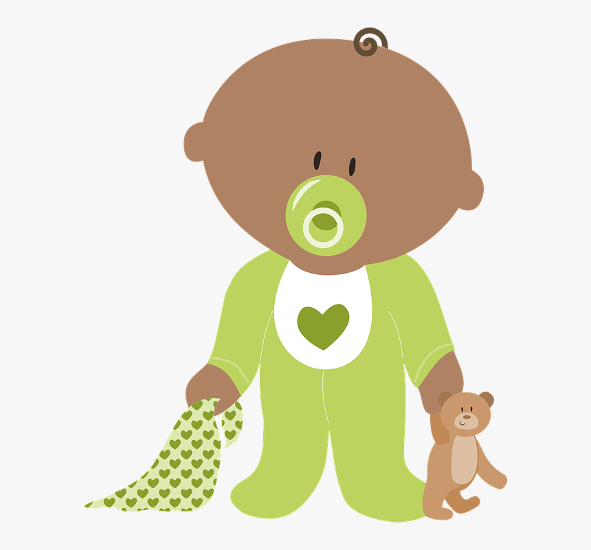 Baby, Boy, Girl, Neutral, Green, Child, Cute, Kid, HD Png Download