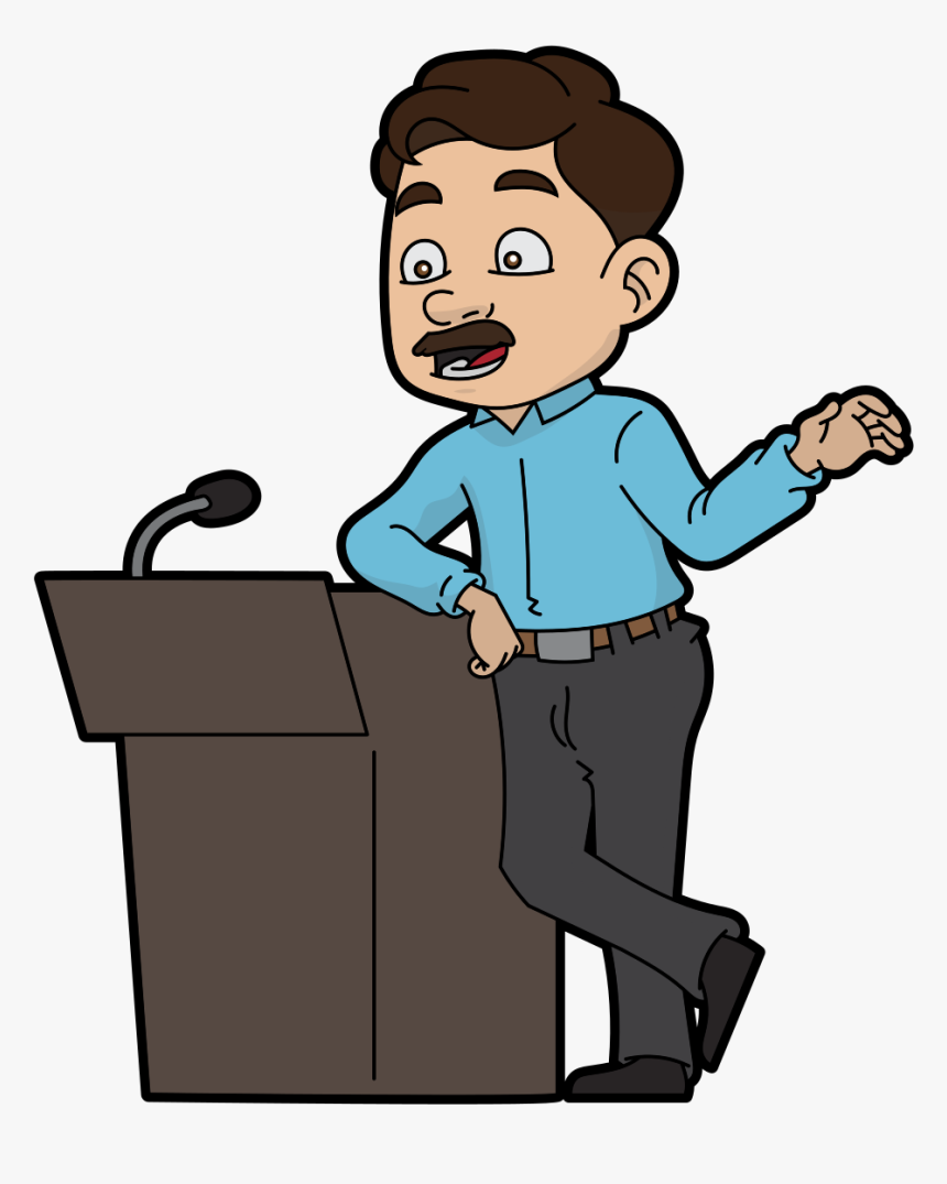 Speaker Clipart Cartoon, HD Png Download