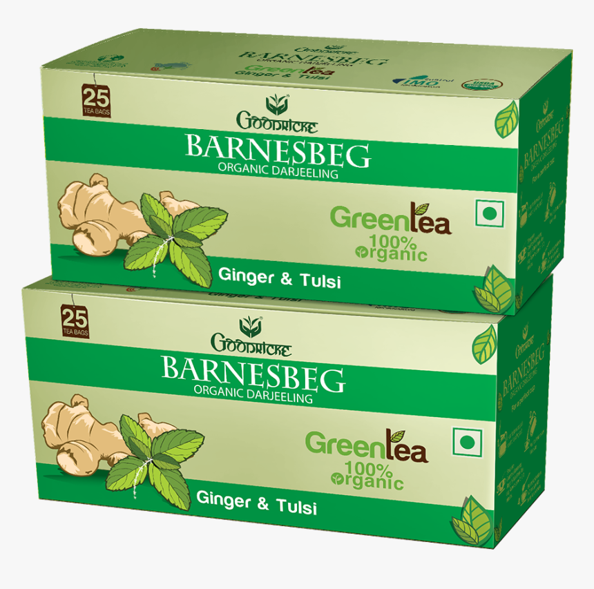 Tea Leaves Png -buy Barnesbeg Ginger & Tulsi Green, Transparent Png