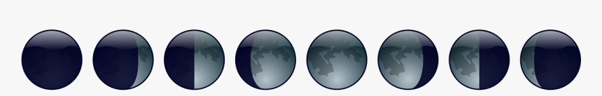 Moon Phase Png, Transparent Png