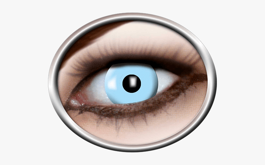 Light Blue Contact Lenses, HD Png Download