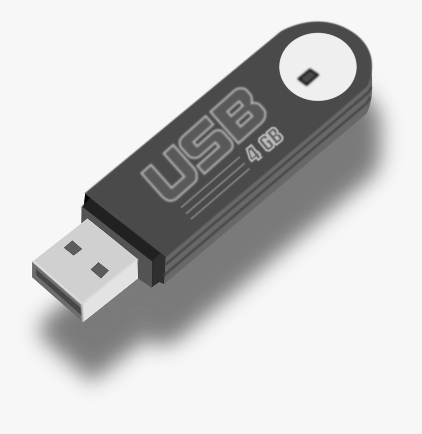 Flash Drive Png, Transparent Png