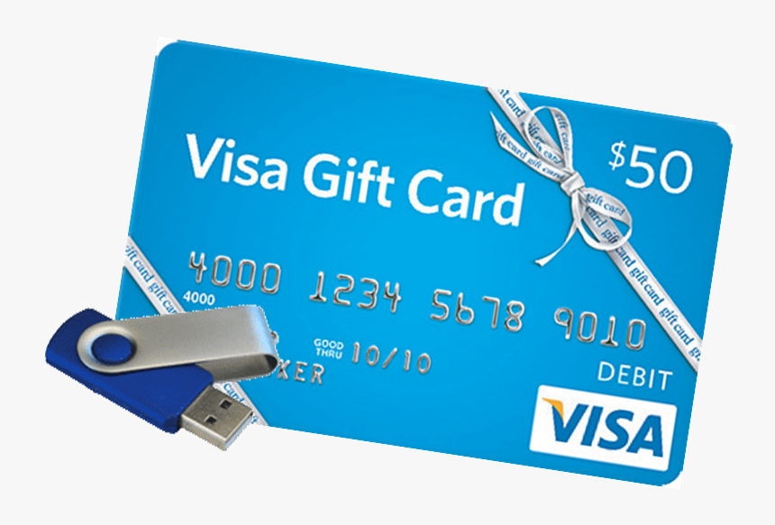 Gift Card Flash Drive, HD Png Download