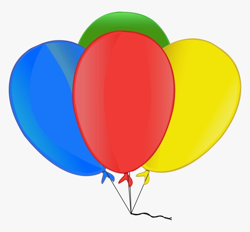 Balões Coloridos, HD Png Download