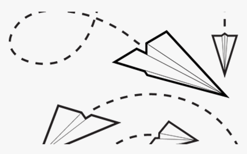 Transparent Paper Plane Png, Png Download